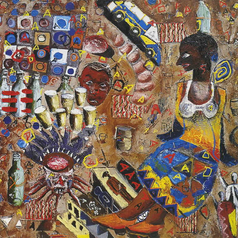 Return of Ouaga- Exhibition of AS M'bengue
